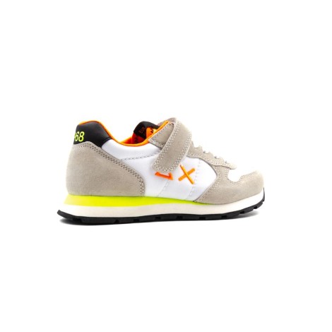 Sneakers Bambino Bianco SUN68 Pelle