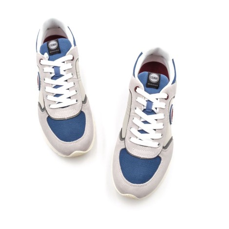 Sneakers Uomo LT GRAY BURGUNDY STEEL BLUE COLMAR Pelle