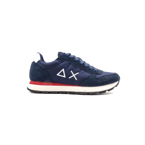 Sneakers Uomo Navy blue SUN68 Pelle