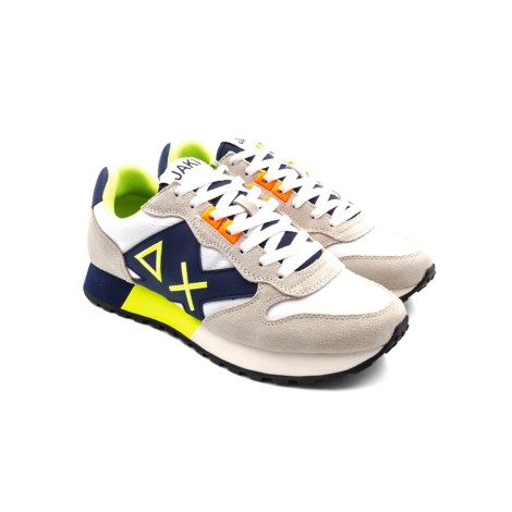 Sneakers Uomo Bianco SUN68 Pelle