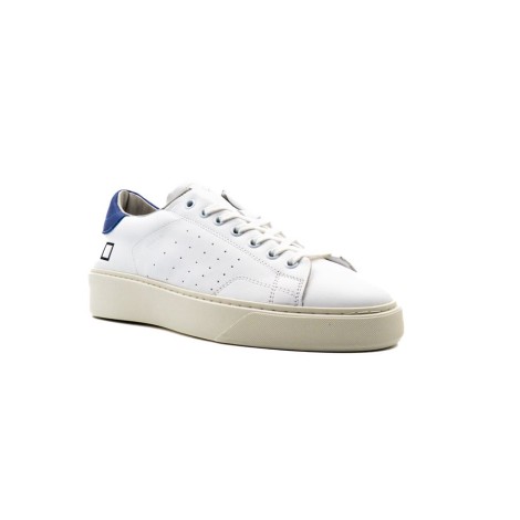 Sneakers Uomo White/blue D.A.T.E.  Pelle