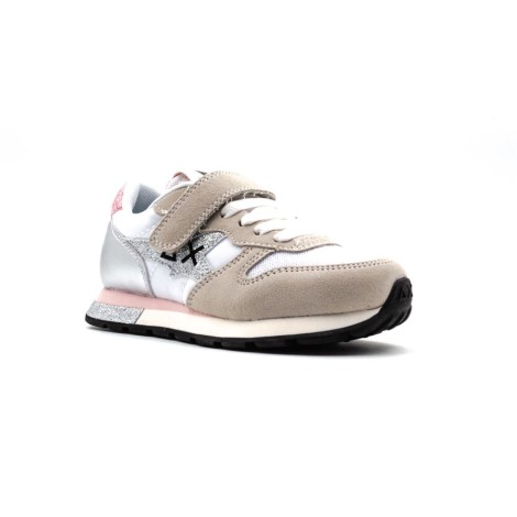 Sneakers Bambino Bianco SUN68 Pelle