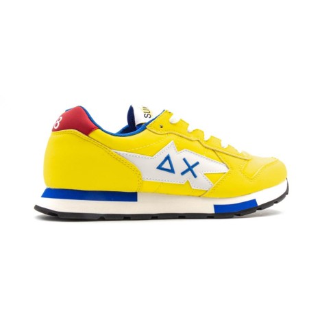 Sneakers Bambino Giallo SUN68 Pelle