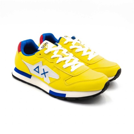 Sneakers Bambino Giallo SUN68 Pelle