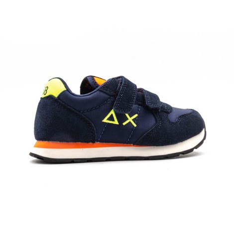 Sneakers Bambino Navy blue SUN68 Pelle