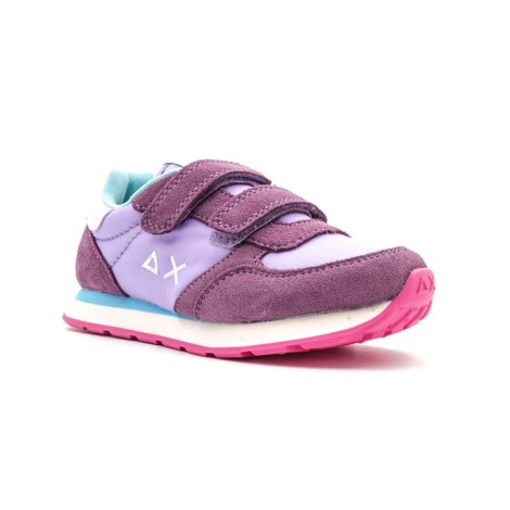 Sneakers Bambino Lilla SUN68 Pelle