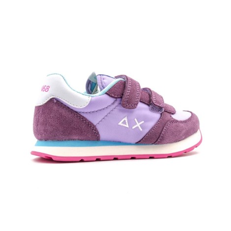 Sneakers Bambino Lilla SUN68 Pelle