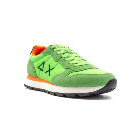 Sneakers Uomo VERDE FLUO SUN68 Pelle