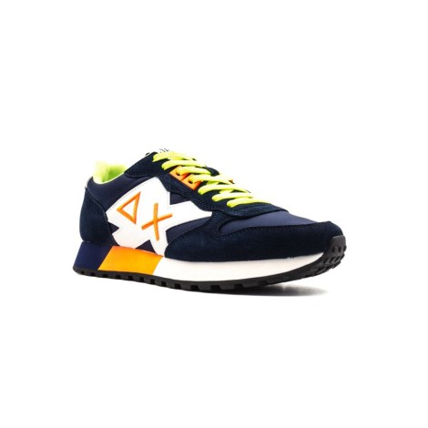 Sneakers Uomo Navy blue SUN68 Pelle