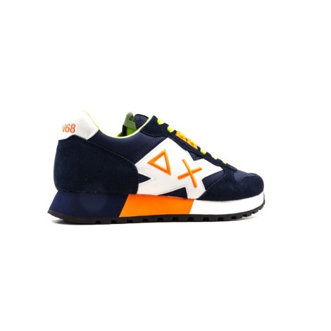 Sneakers Uomo Navy blue SUN68 Pelle