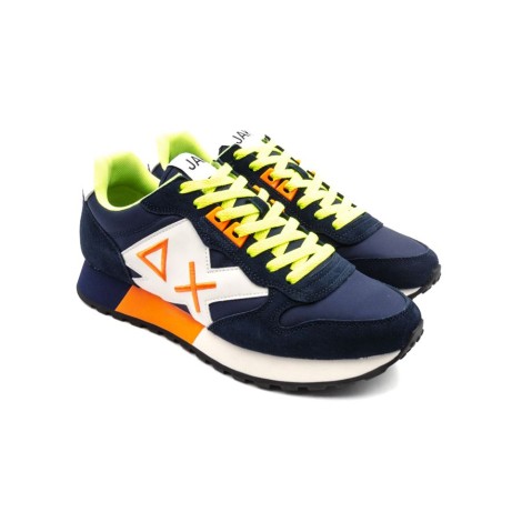 Sneakers Uomo Navy blue SUN68 Pelle