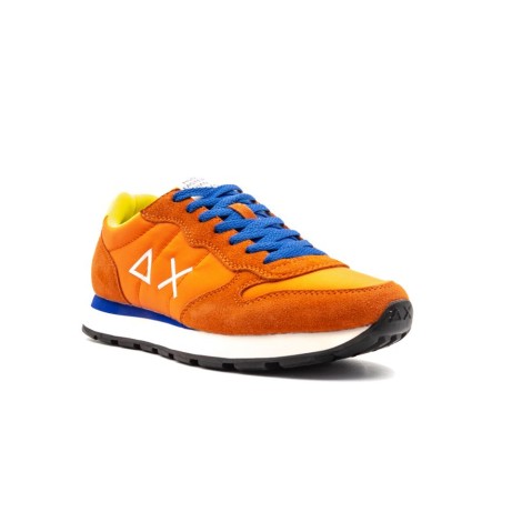 Sneakers Uomo Arancione SUN68 Pelle