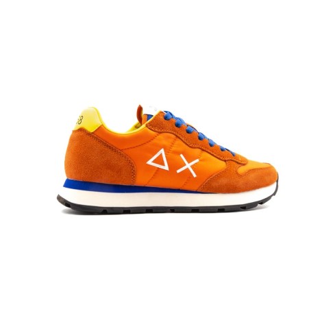 Sneakers Uomo Arancione SUN68 Pelle