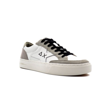 Sneakers Uomo GRIGIO CHIARO/BIANCO SUN68 Pelle