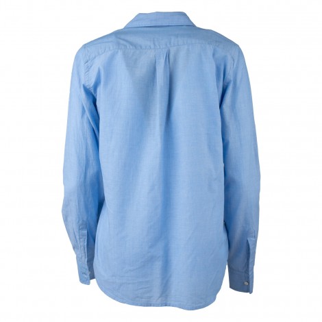 Camicia in cotone azzurro