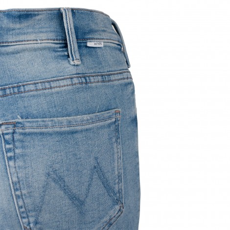 Jeans a zampa Victoria azzurro