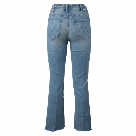 Jeans a zampa Victoria azzurro