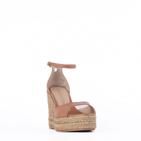 Zeppa in pelle cuoio