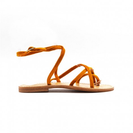 Sandalo Donna Orange MOSAIC Pelle