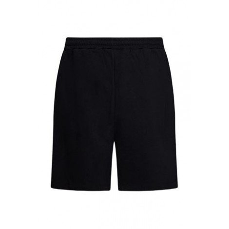 Bermuda di BARROW, dauomo, colore nero. Modello realizzato in cotone, caratterizzato da tasche laterali e bande e logo ricamati a contrasto. Vita elasticizzata. Vestibilità regolare. 