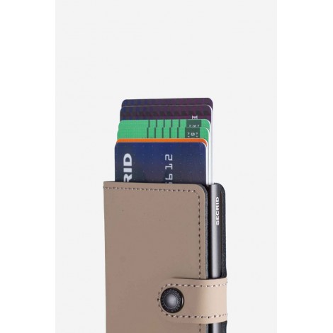 SECRID Porta carte Matte Green Lime Mini Wallet