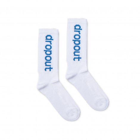 dropout Vertical Logo Socks Royal