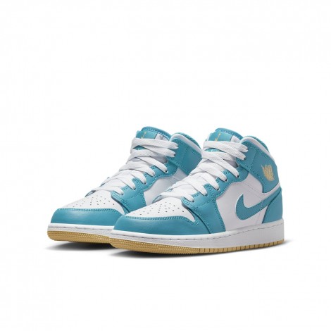 Jordan 1 Mid Aquatone (GS)