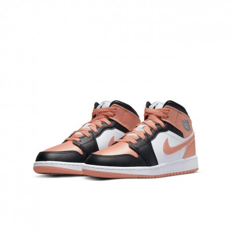 Jordan 1 Mid Light Madder Root (GS)