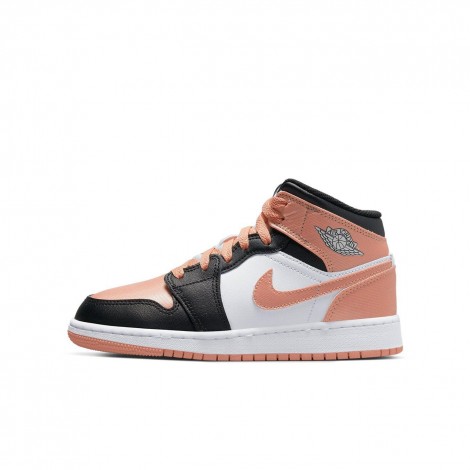 Jordan 1 Mid Light Madder Root (GS)