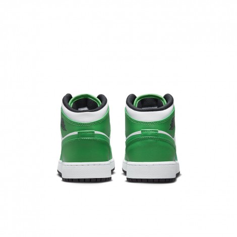 Jordan 1 Mid Lucky Green (GS)