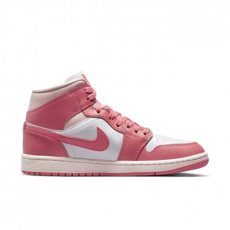 Jordan 1 Mid Strawberries and Cream (Women's)