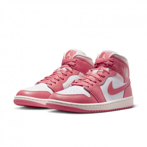 Jordan 1 Mid Strawberries and Cream (Women's)