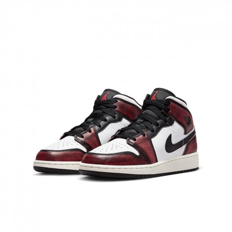 Jordan 1 Mid Wear-Away Chicago (GS)