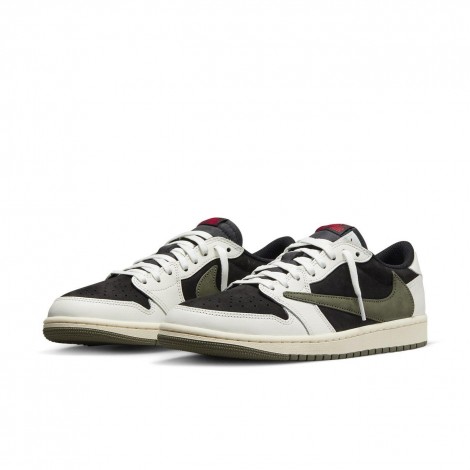 Jordan 1 Retro Low OG SP Travis Scott Olive (Women's)