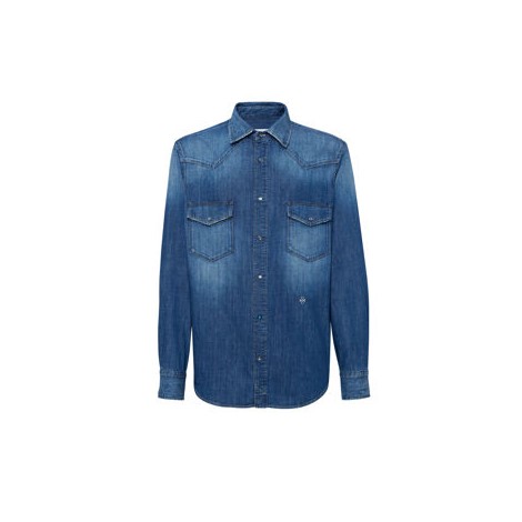 Camicia Western in denim