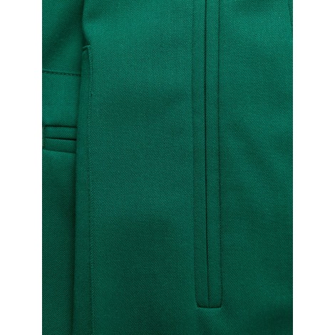 ALBERTO BIANI Pantaloni cropped verdi con passanti per cintura
