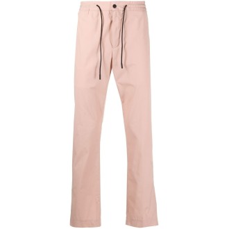 PT TORINO Pantaloni chino in cotone rosa cipria