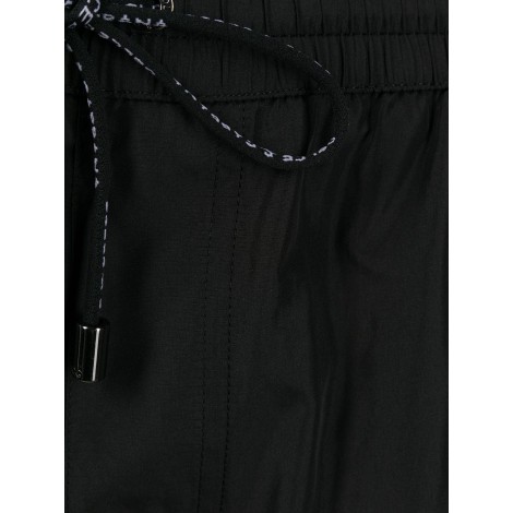 DOLCE & GABBANA pantaloncini da bagno nero con coulisse e logo Dolce & Gabbana