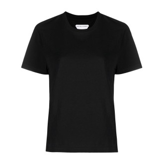 BOTTEGA VENETA T-shirt a maniche corte in cotone nero
