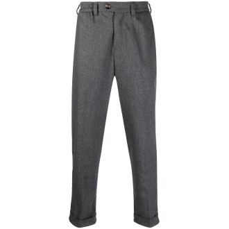PT TORINO pantalone sartoriale grigio in lana