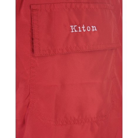 KITON Shorts Da Mare Rossi