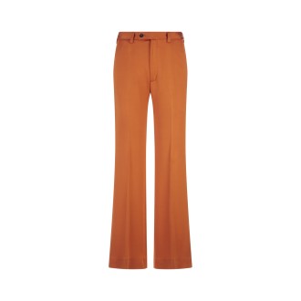MARNI Pantalone In Jersey Stretch Arancione