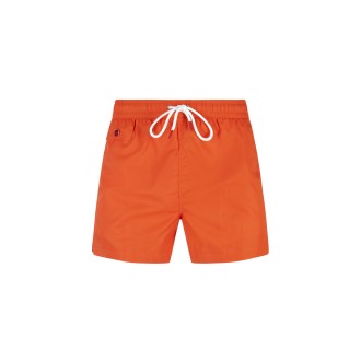 KITON Shorts Da Mare Arancioni