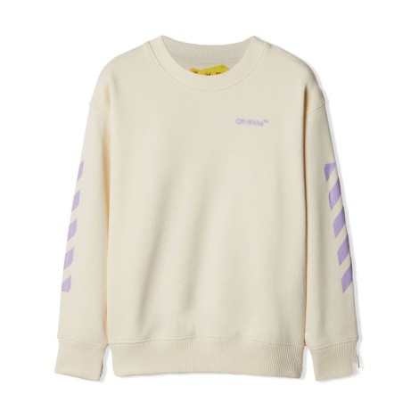 OFF-WHITE KIDS Felpa Arrow Bianca