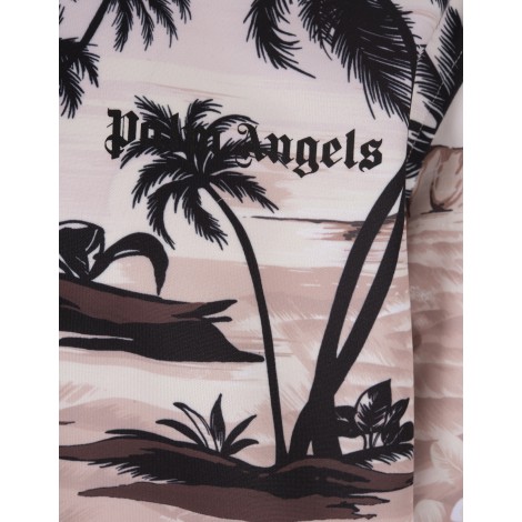 PALM ANGELS Camicia Con Stampa Hawaiian All-Over