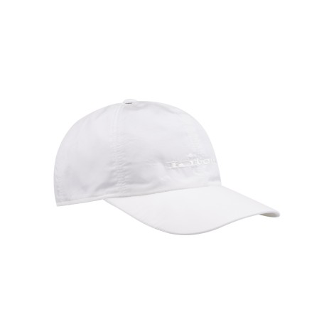 KITON Cappello Da Baseball Bianco Con Logo