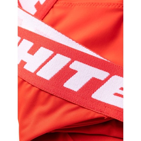 OFF-WHITE Bikini Arancione Con Fascia Elastica