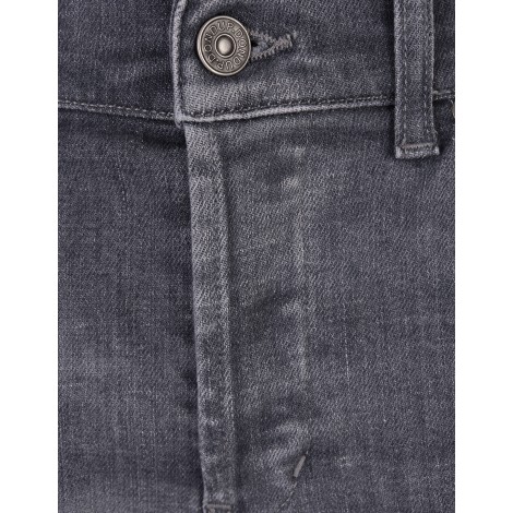 DONDUP Jeans George Skinny In Denim Stretch Grigio
