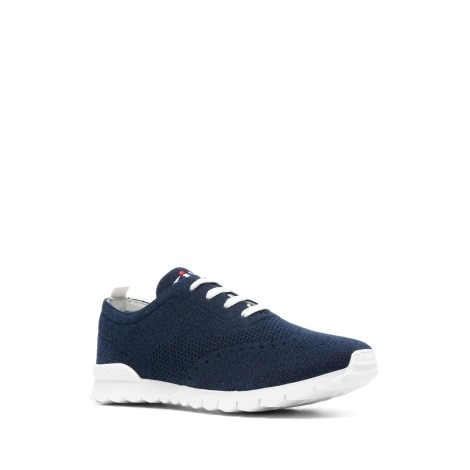 KITON Sneakers Running In Cashmere Blu Scuro