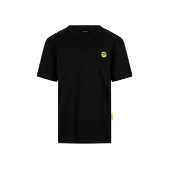 BARROW T-Shirt Nera Con Logo Sul Petto